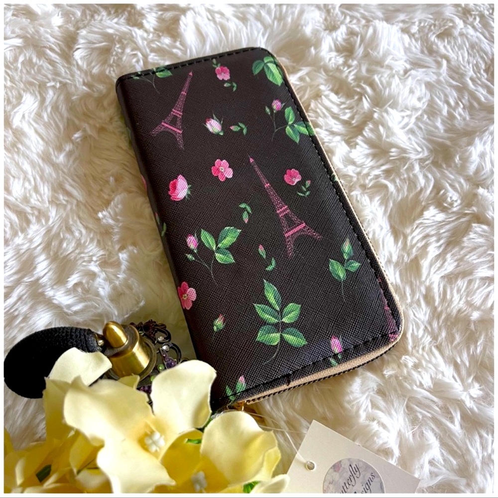 Cute fashion zip wallet NWT